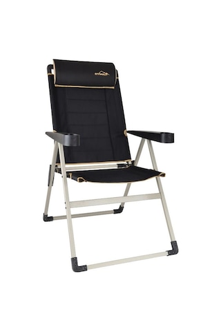 Nurgaz Campout Katlanır Lux Sandalye - Siyah