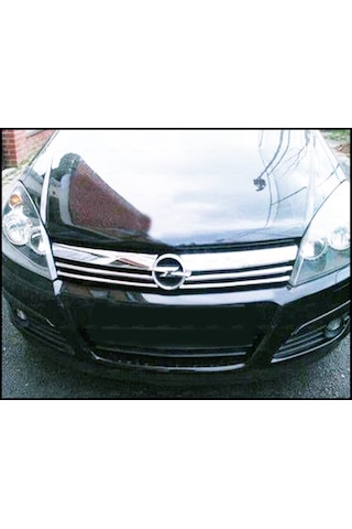 Opel Astra H Krom Ön Panjur 4 Prç. 2004-2010 Arası P. Çelik
