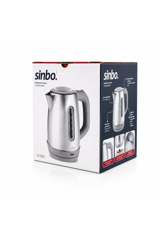 İnoks Çelik Kettle Su Isıtıcısı Kablosuz Kullanım 1.8lt 360 Dönebilme Otomatik Kapanma Sk-8031 533