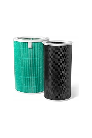 Srfn Ticaret Xiaomi Mi Air Purifier Mi Air Purifier Pro İle Uyumlu Anti Formaldehit Silindirik Hepa Filtre Ve Aktif Karbon Çekirdek Filtre
