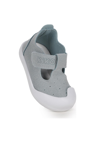 Kiko Kids Elroy İlk Adım Bebe Cırtlı Kız Bebek Spor Ayakkabı Bebe Mavi