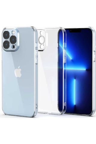 Apple Uyumlu iPhone 13 Pro Uyumlu Zore Fizy Kılıf-renksiz Renksiz -