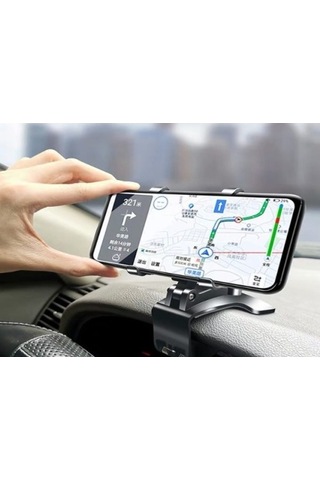 Zensaas41 Araba Gösterge Üstüne Takılan 360 Oynar Başlıklı Telefon Tutucu Zensaa56 Renkli