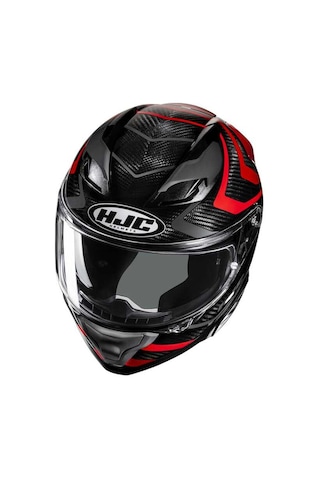 Hjc F71 Carbon Nevıo Mc1 Kask Siyah Kırmızı