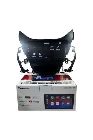 Hyundai Elentra 2012-2014 Pioneer 4-64 Tam Profesyonel Oem Multimedia 9"