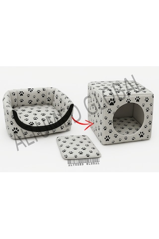 3 Fonksiyonlu Kedi Evi