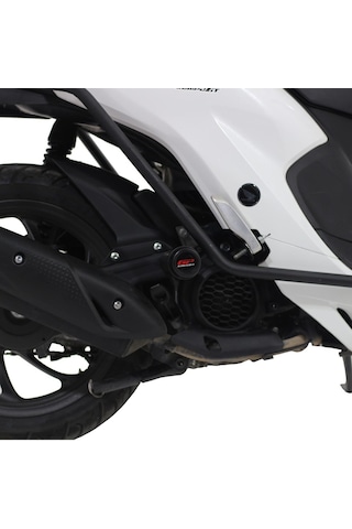 GP Kompozit Honda Dio 2021-2025 Uyumlu Egzoz Koruma Takozu Siyah