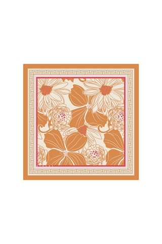Sisley Flora Bandana/fular -2014-47 47 Turuncu