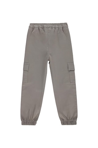Civil Boys Bel Paça Lastikli Kargo Cepli 6-9 Yaş Pantolon - Gri Açık Gri