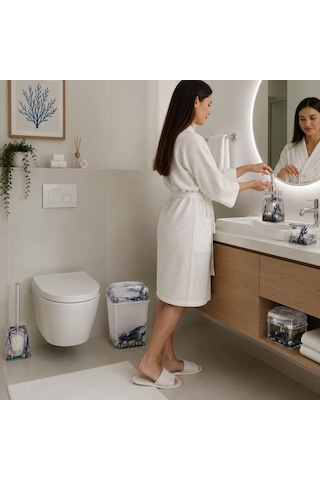 Bny-800 Pls. 5 Prc. Sulu Banyo Setı Çok Renkli