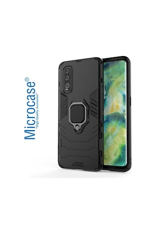 Microcase Oppo Find X2 Batman Serisi Yüzük Standli Kilif 436096789