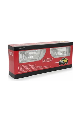 Toyota Sis Farı Seti H3 12v 55w Universal Oto Sis Lambası Güçlü Aydınlatma Takım