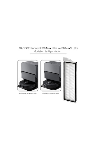 Roborock S8 Maxv Ultra / S8max Ultra Uyumlu Set