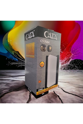 Asyagrup Cata Cunda 30w Modern Led Aplik - Günışığı Siyah