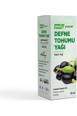 Yeşil Pazar Defne Tohumu Yağı 50 ML