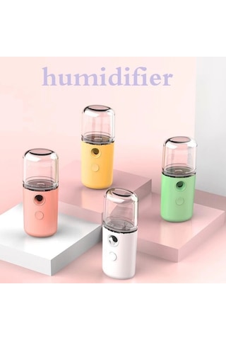 Şarjlı Mini Yüz Nemlendirici Dezenfektan Cihazı Mist Sprayer Diğer