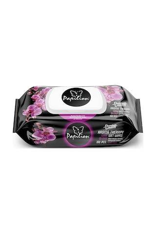 Papilion Islak Havlu Mendil 100 Yaprak Aroma Terapi 9 Lu Set 9'lu Set