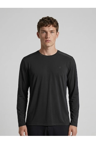 Isaora Erkek Siyah T-shirt Isr9805-ss26-0