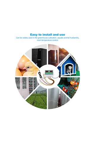 Yaozixa Zfx-st3012 12v Çift Ekranlı Ve Kontrollü Isıtma/soğutma Termostatı - Akıllı Sıcaklık Kontrol Cihazı