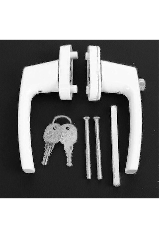 Kapı Ve Pencere İçin Anahtarlı Çift Uçlu Katı Kalın Kol Kolu Diğer