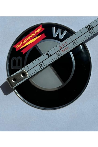 Bmw Direksiyon Logo 45mm Siyah Beyaz