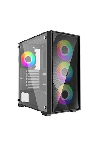 Powerboost PB-P711B FRGB USB 3.0 ATX Mid Tower Oyuncu Kasası
