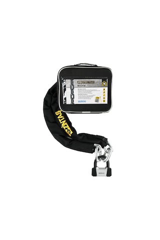 Protector Max14 Motosiklet Kesilmez Zincir Asma Kilit 14mm 180cm