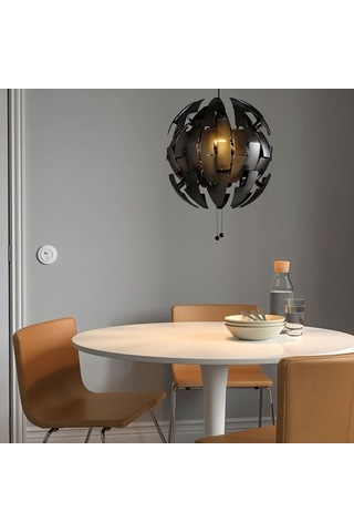 Ikea Ps 2014 Sarkıt Lamba, Siyah, 35 Cm