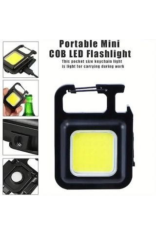 Anahtarlıklı Fener Fener Cob Led 5492