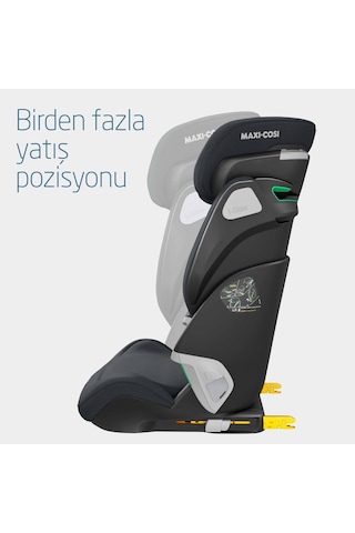 MaxiCosi Kore Pro Işık Sensörlü Adac'Lı İsofixli ISize 15-36 Kg Çocuk Oto Koltuğu Authentic Graphite
