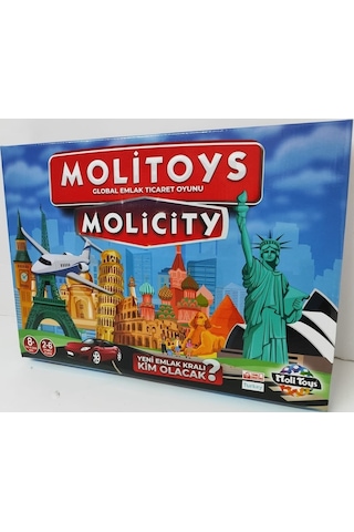 Molitoys Molicity Emlak Ticaret Oyunu Aile Oyunu Yeni Model