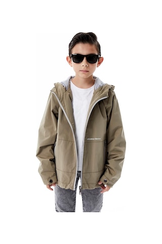 Benitto Kids Erkek Çocuk Kapüşonlu Mevsimlik Yağmurluk 51366 Kahve