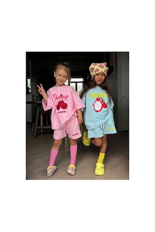 Poala Kids Cherry Mood Takım Pembe