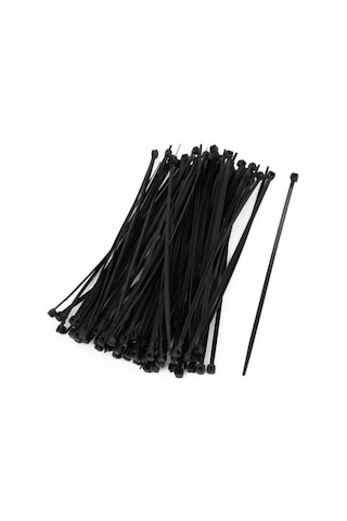 Kablo Bağı 100X2.5 Mm Siyah 100 Adet Kablo Bağı 100X2.5 Mm Siyah 100 Adet