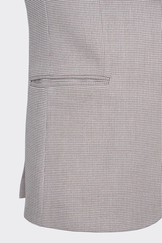 Açık Kahve Kapak Cepli Smart Casual Ceket Vizon