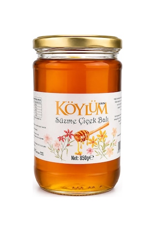 Van Köylüm Çiçek Balı 850 Gr X 4 Adet