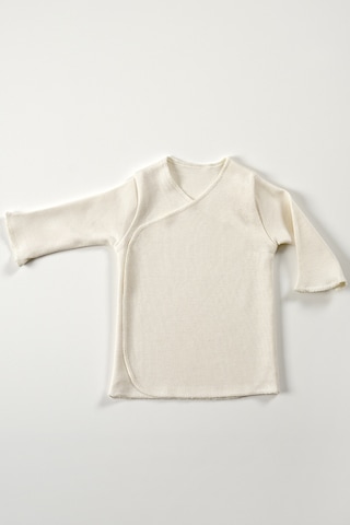 Tinylamb Krem Renk Bebek Kruvaze Set - 5 Parça Krem