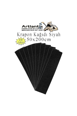 Artlantis Renkli Krapon Kağıdı 50x200 Cm 10 Adet Renkli Grapon Kağıdı Okul Sınıf Etkinlik Kreş Okul Öncesi Kı Genel