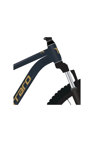 Carraro Crx 724 Dağ Bisikleti Parıltılı Lacivert-bronz 24v S/36cm Siyah