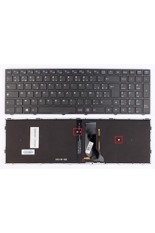 Monster N250ju, N250lu Notebook Klavyesi Siyah Tr Işıklı Ver.1 / Kl0005ld