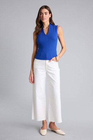 Defacto Culotte Yüksek Bel Geniş Paça Gabardin Pantolon C7535ax26smwt32 Beyaz-wt32