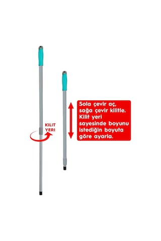 Smarter Magic Paspas Mandallı Yedek Mop 3'lü
