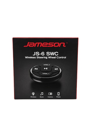 Jameson Direksiyon Kumandası - Jameson Js-6 Swc Universal Kablosuz Direksiyon Kumandası Aparatı Çok Renkli