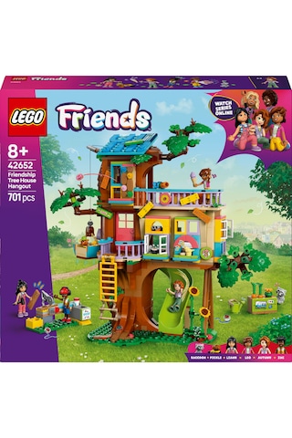 LEGO® Friends Arkadaşlık Ağaç Ev Buluşma Yeri 42652 - 8 Yaş ve Üzeri Çocuklar için Mini Bebek İçeren Yaratıcı Oyuncak Yapım Seti (701P)