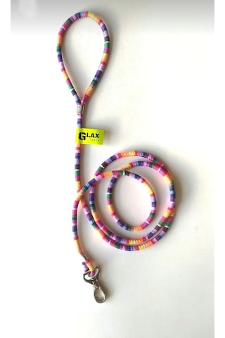 Glax Tools Kedi Köpek Gezdirme İpi Tasma Halatı 150 CM Çok Renkli