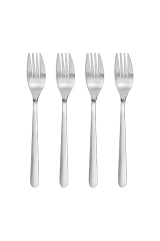Ikea Förnuft 4 Parça Yemek Çatalı Seti 19 Cm Krom