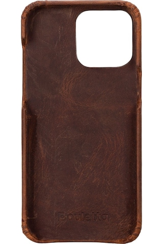 Bouletta Apple Uyumlu iPhone 15 Pro Max Deri Arka Kapak F360 G2