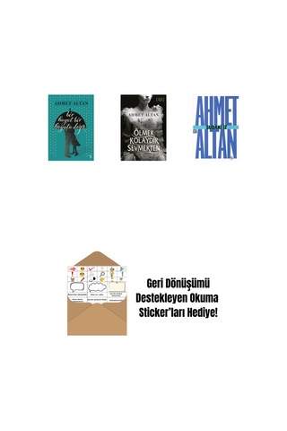 Bir Hayat Bir Hayata Değer + Ölmek Kolaydır Sevmekten + Sudaki İz Cep Boy + Okuma Sticker'ları