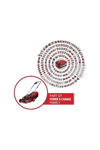 Einhell GE-CM 18/30 Li (1x3,0 Ah) Akülü Çim Biçme Makinesi - 3413155