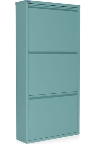 Ceha 3'lü Metal Ayakkabılık - Turkuaz K.AYK-3 /AB6034
